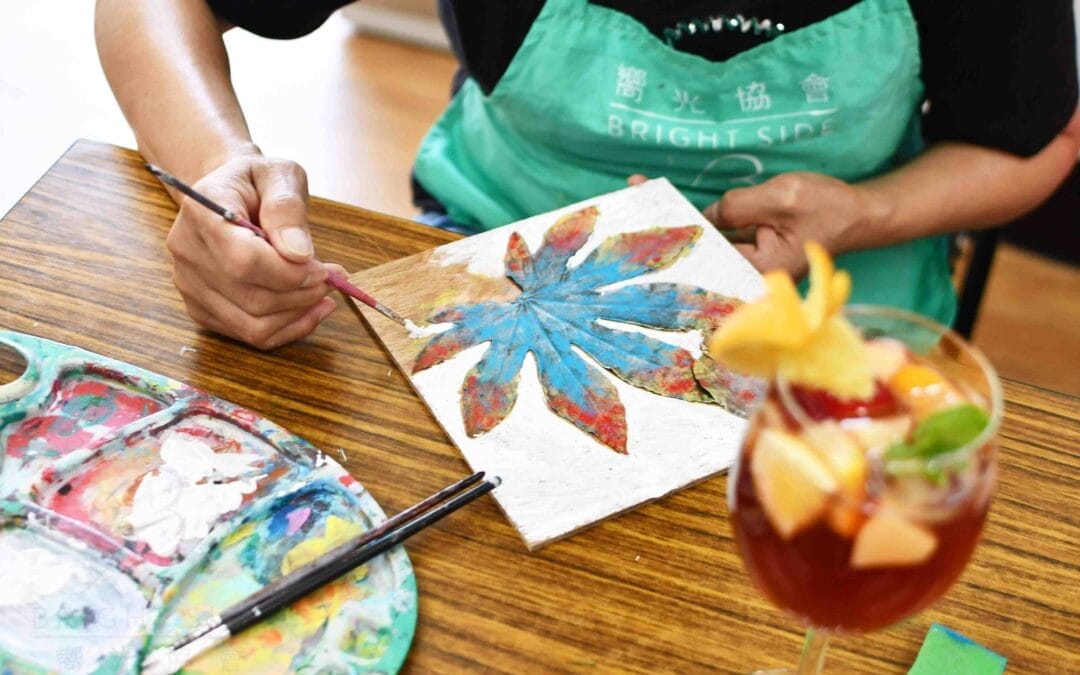 [活動報告]:2024/05/10（南港）植物彩繪工作坊